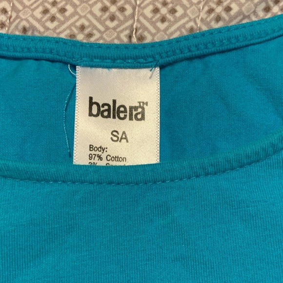 Basic Blue Crop Top - Picture 2 of 2